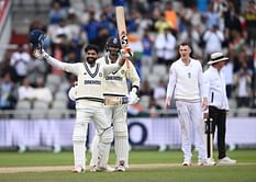 Washington Sundar ignores Harry Brook’s declaration handshake after Ravindra Jadeja’s century in ENG vs IND 2025 4th Test [Watch]