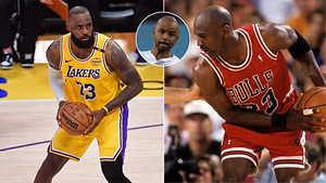 "Let's go Black man": Bronny James' girlfriend’s dad sends message as LeBron James follows Michael Jordan’s footsteps