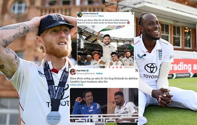 "You lost match due to batting collapse but there's no RO-KO to blame" - Top 10 funny memes after India's loss vs England in 3rd Test 2025 at Lord's