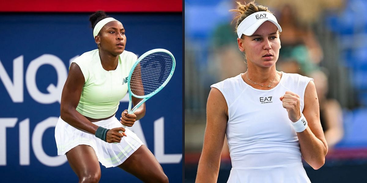 Coco Gauff vs Veronika Kudermetova is one of the third-round matches at the Canadian Open 2025. (Photos: Getty)