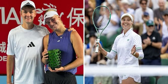Who is Clara Tauson's boyfriend? Meet Kasper Elsvad, the Danish tennis player who is also coaching his girlfriend at Wimbledon