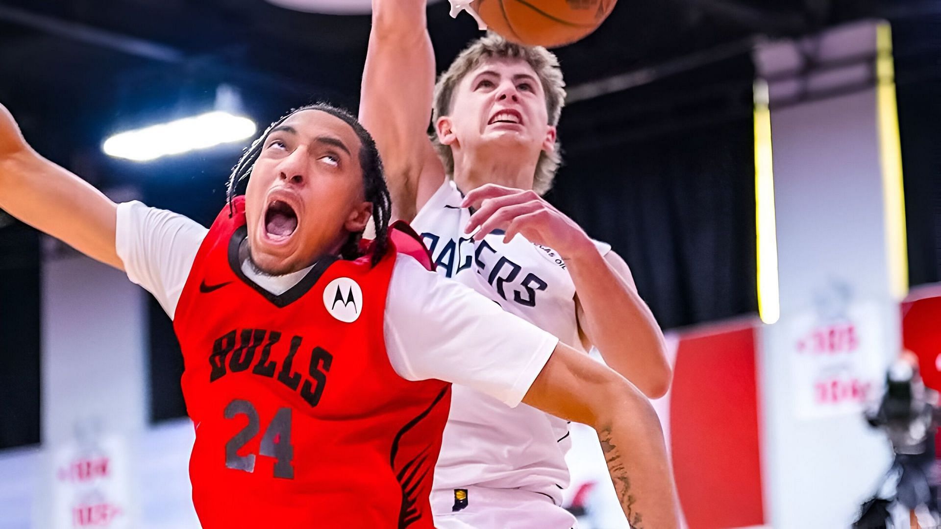 Noa Essengue and Johnny Furphy - Image Credits: Instagram (@pacers, @nbasummerleague)
