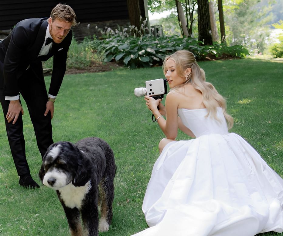 Lauren Kyle shares a Sweet message as she and Connor McDavid celebrate their first wedding anniversary (via Instagram/@mcdavid97)