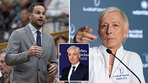 "A disaster" - Andy Roddick and Martina Navratilova furious over $9.5B-worth Bill Ackman 'buying a wildcard' to play pro doubles at Newport