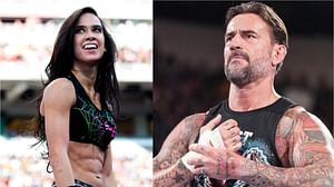AJ Lee reacts to CM Punk's appearance outside WWE
