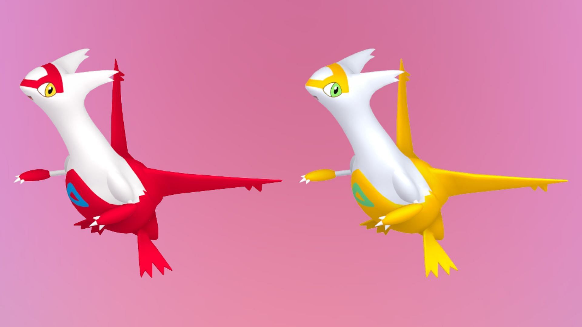 Shiny Latias comparison (Image via TPC)