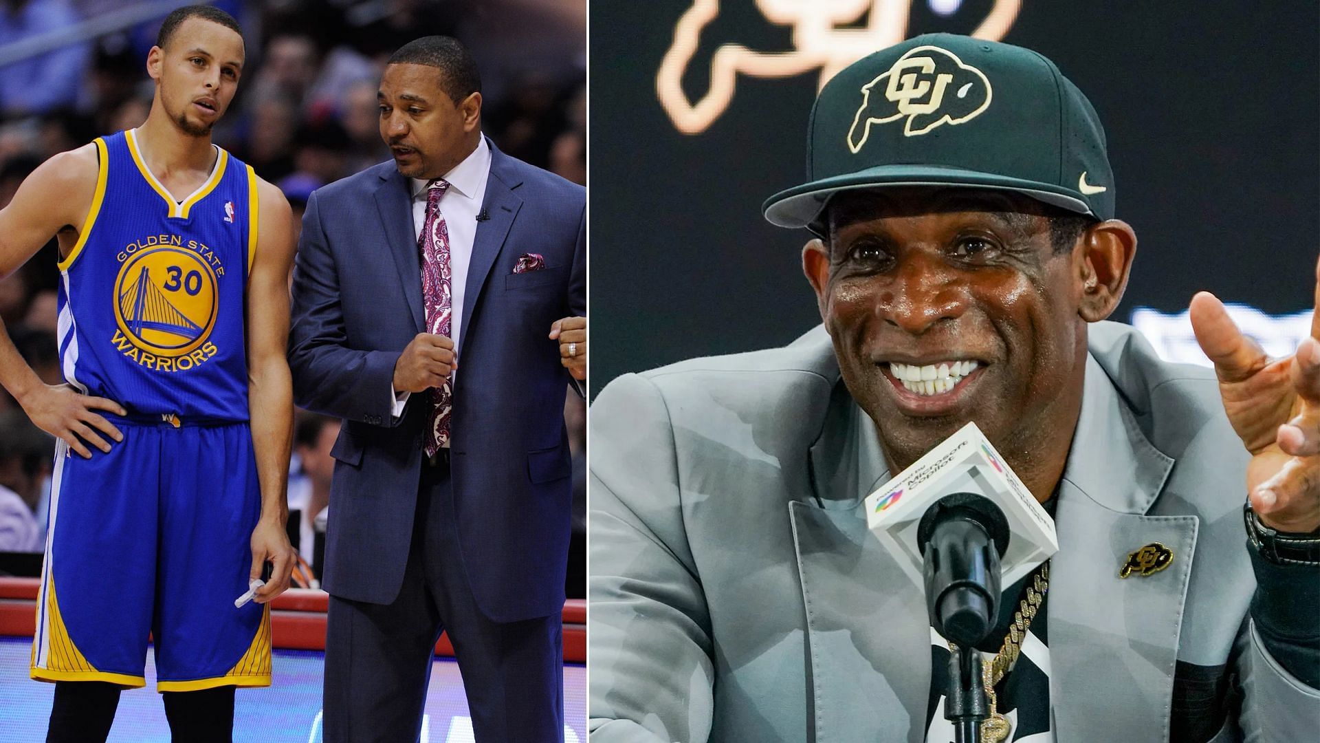 Steph Curry&rsquo;s former coach sends prayers to Deion Sanders