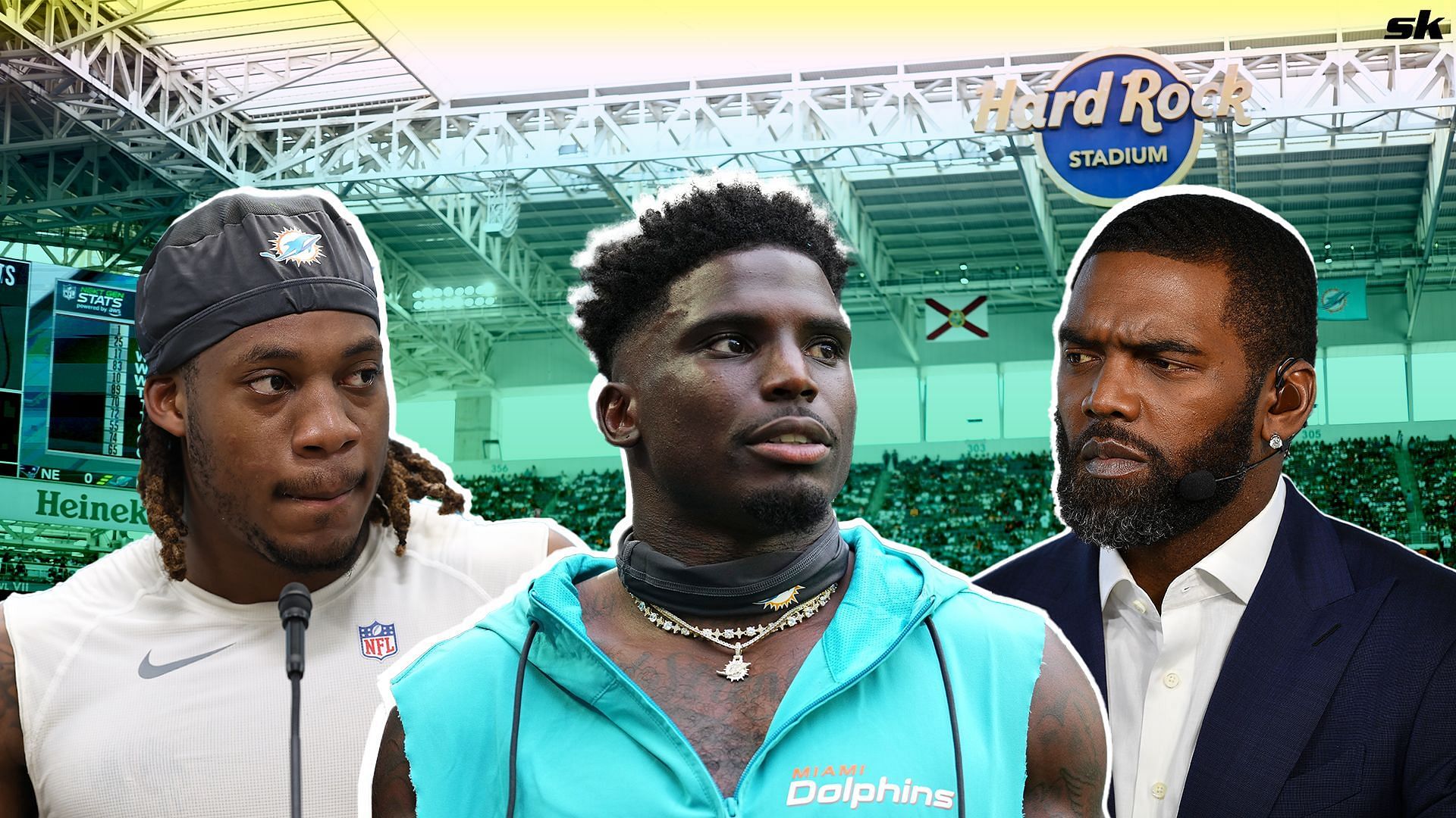 Tyreek Hill, Randy Moss, Jaylen Wright