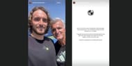 Via Stefanos Tsitsipas Instagram stories