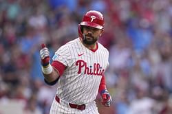Kyle Schwarber shares his true feelings on what Phillies fans support means to him after record-breaking 1000th career hit