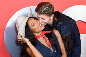 Tara Davis-Woodhall takes a jab at influencer for creating unnecessary drama surrounding her and husband Hunter's wedding celebration