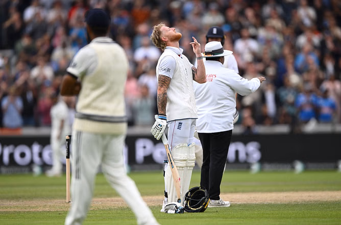 Ben Stokes comes up with crooked finger celebration after notching up first century since 2023 in ENG vs IND 2025 4th Test [Watch]