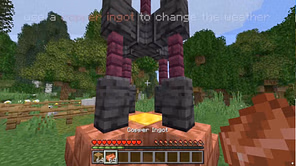 Minecraft fan adds unique structure to let players change the weather