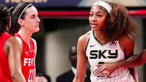 Did Angel Reese deny spot on Caitlin Clark's All-Star team? Viral 'beef' claim debunked