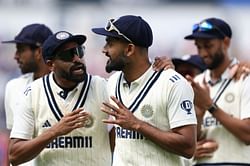 "Do Bhai, dono Tabaahi"- Arshdeep Singh's hilarious reel with Mohammed Siraj and Akash Deep after India's historic win vs England in 2nd Test [Watch]