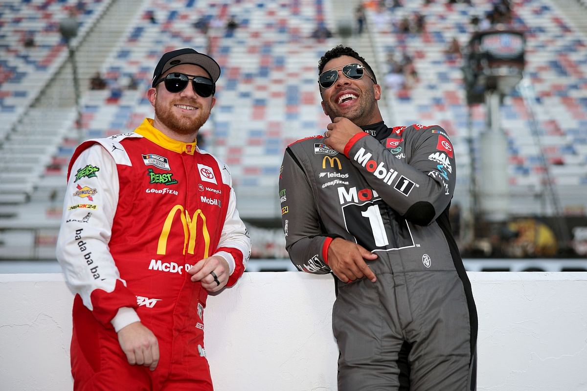 23XI Racing trolls Bubba Wallace and Tyler Reddick with viral Coldplay concert meme