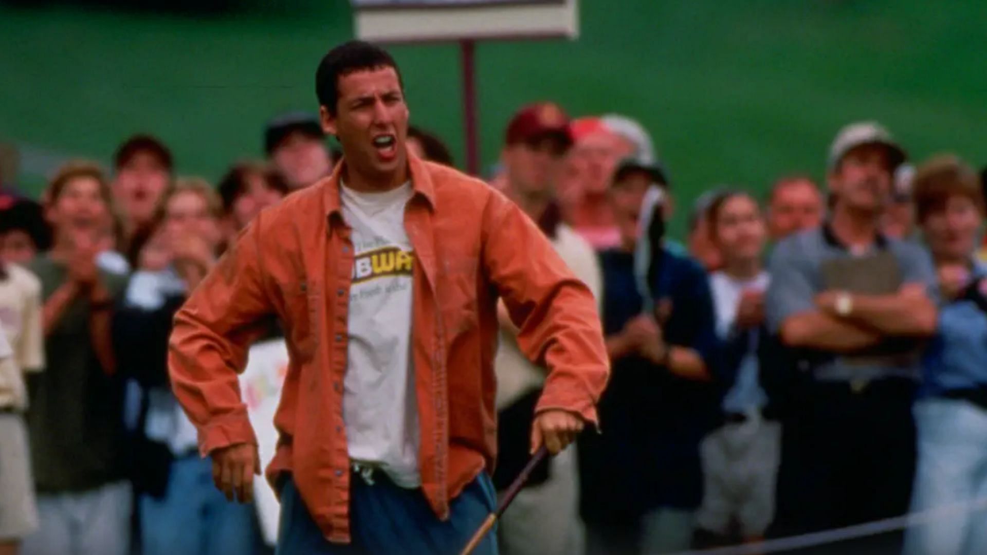 A still from Happy Gilmore (Image via Apple TV+)