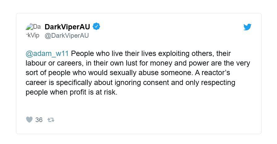 DarkViperAU&#039;s tweet (Image via x.com/DarkViperAU)