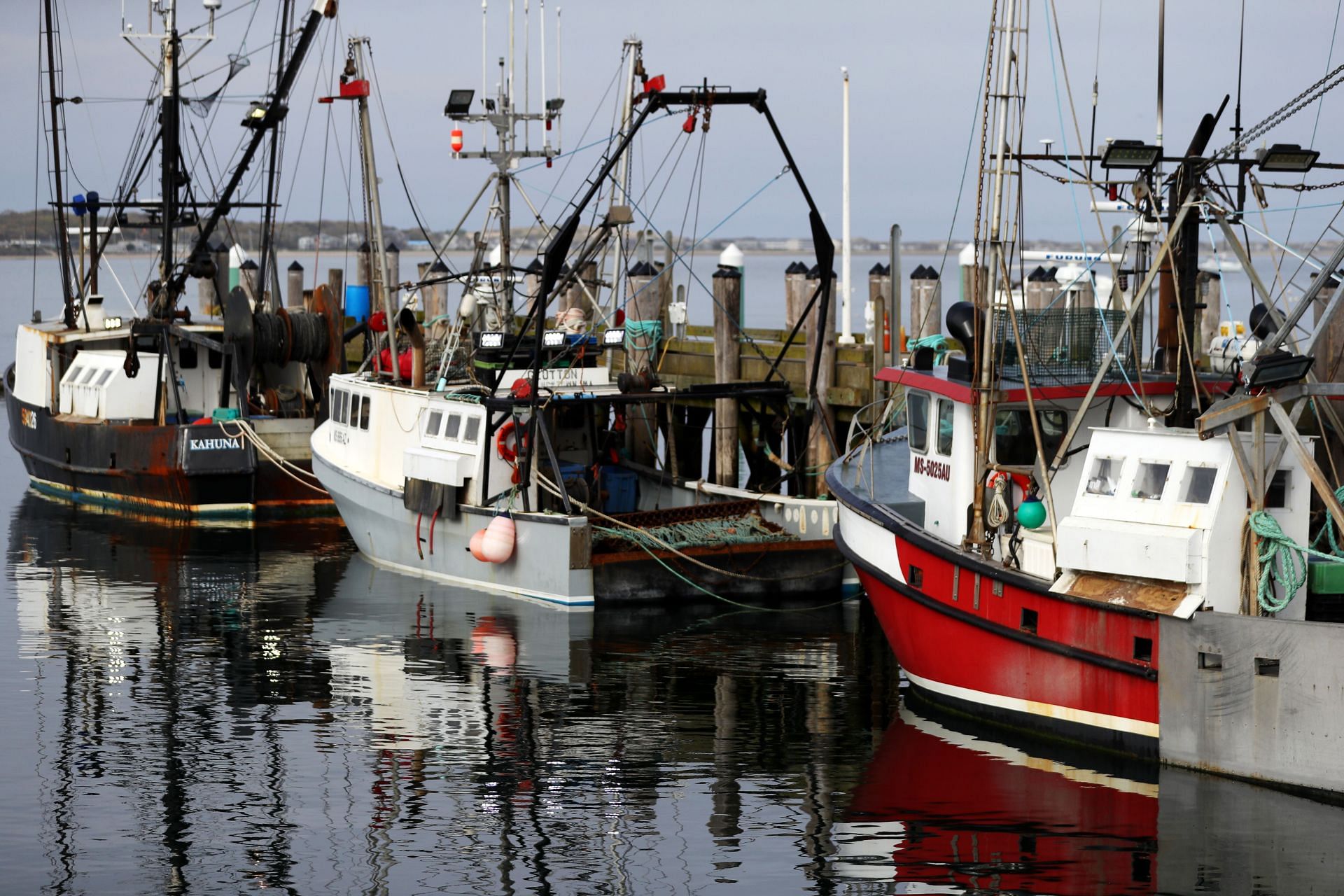  Fishing boats off of MacMillan Pier on May 25, 2020 in Provincetown, Massachusetts. Massachusetts (Image via Getty)