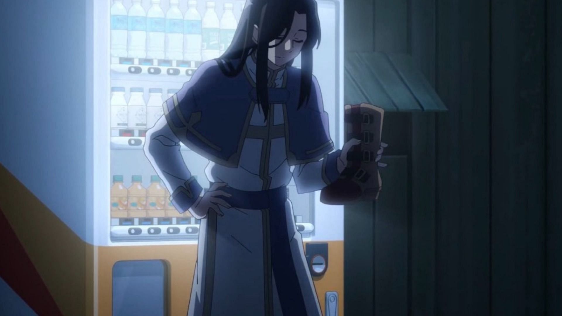 A still from Reborn as a Vending Machine season 2 episode 5 (Image via Studio Gokumi)