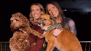 Lexie Hull all hearts after sister, Lacie Hull, enjoys wholesome "dog filled" weekend