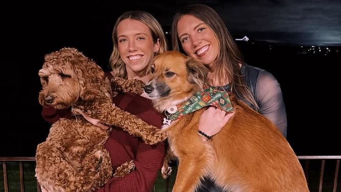 Lexie Hull all hearts after sister, Lacie Hull, enjoys wholesome "dog filled" weekend