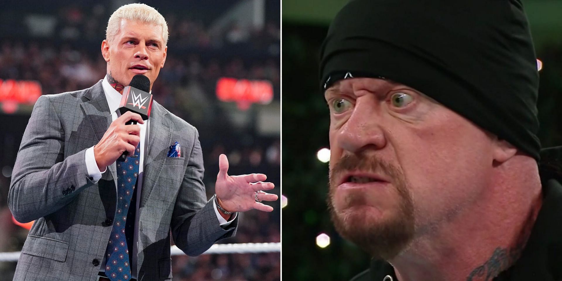 Cody Rhodes and The Undertaker (Images via WWE