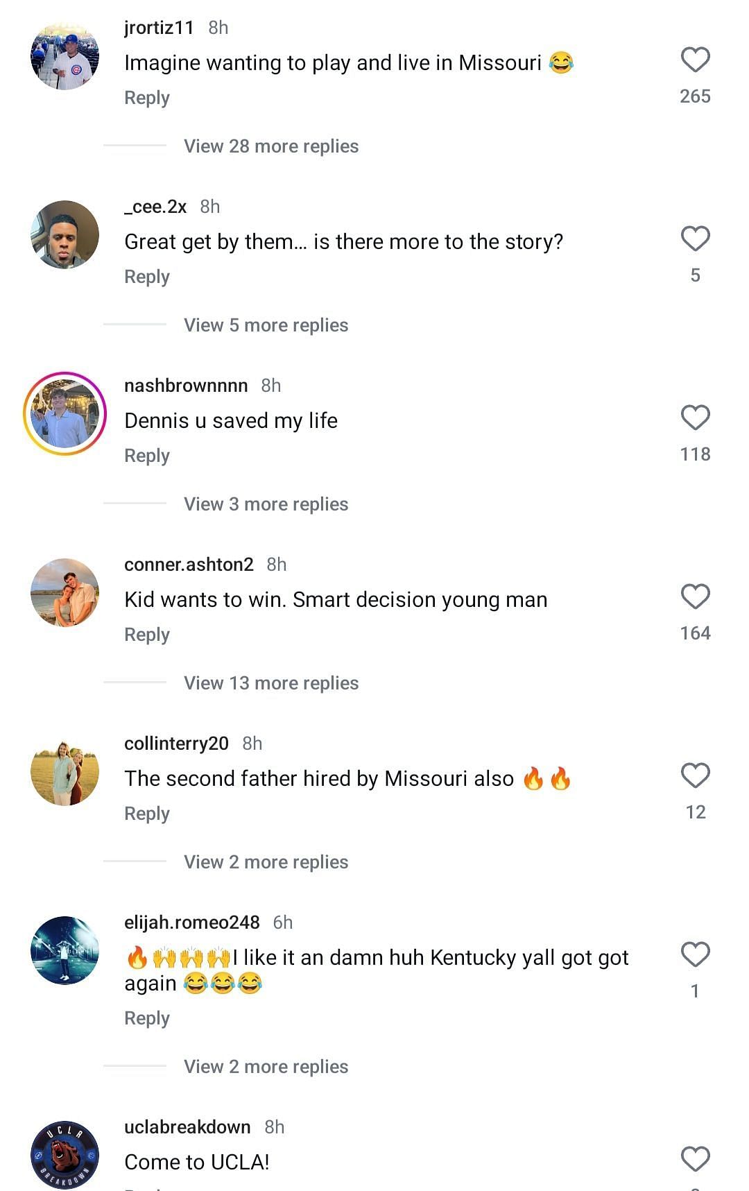 Fan&#039;s comments on IG