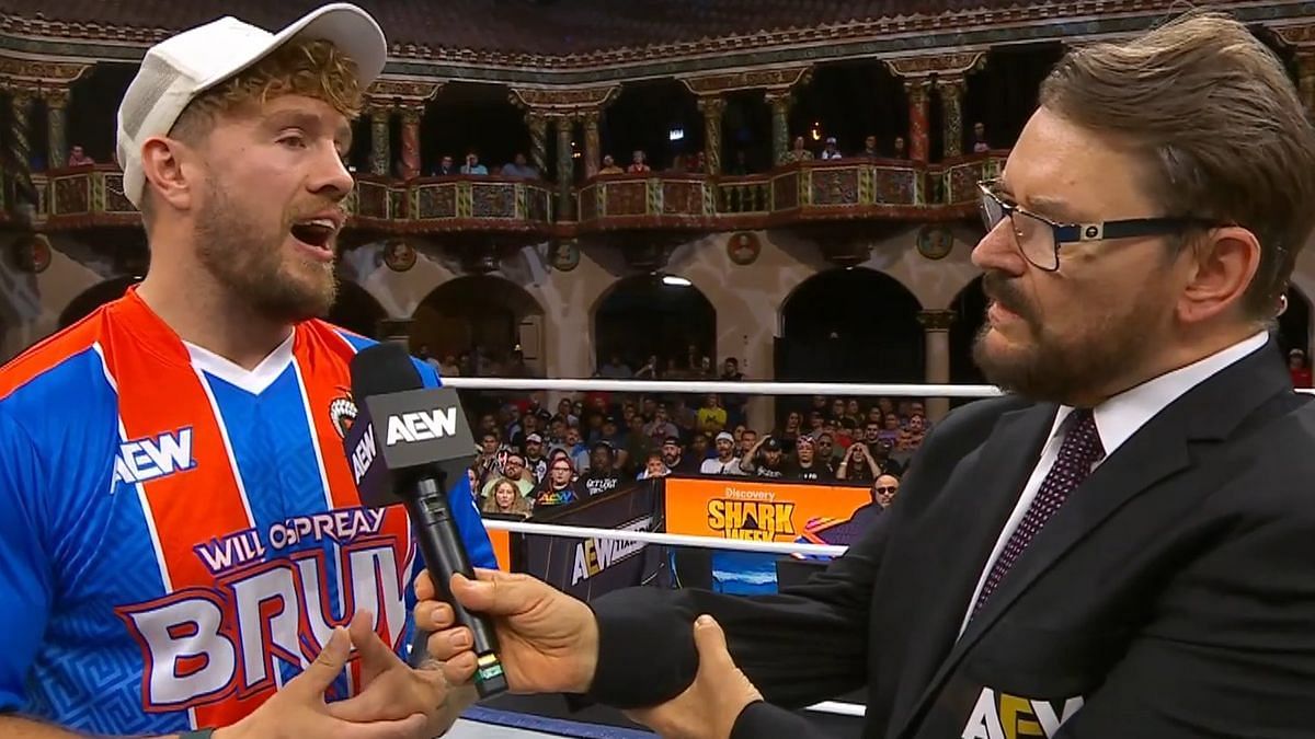 Will Ospreay is a top AEW star (Image via AEW