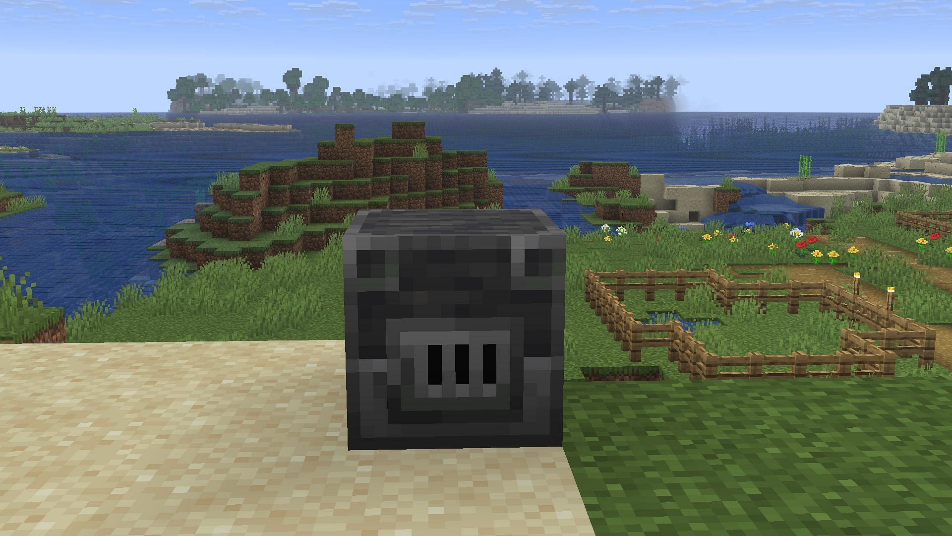 Use the smooth stone for builds or to craft the blast furnace (Image via Sportskeeda Gaming || Mojang Studios)
