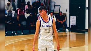 6'8 senior Cole Cloer drops 2-word question for fans as he narrows down to 8 finals schools