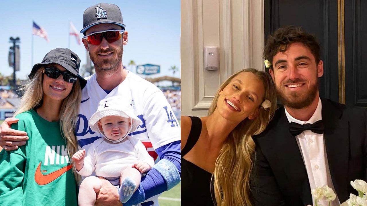 Cody Bellinger with his family (Images from - Instagram.com/@cody_bellinger,@lilbabycheezus)