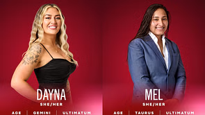 What happened between Dayna and Mel in the finale of The Ultimatum: Queer Love season 2?