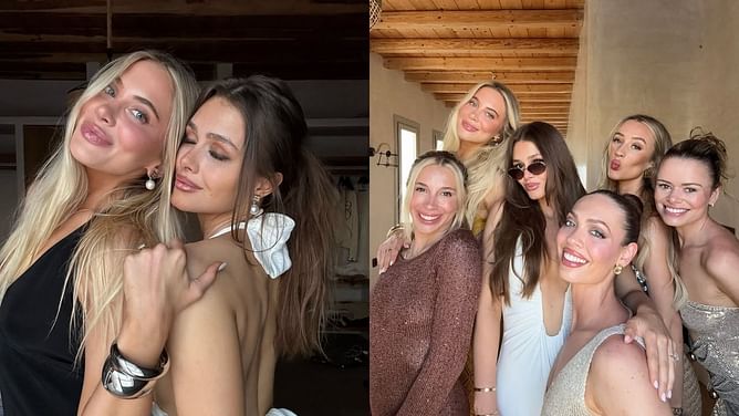 "Most fun was had": Leon Draisaitl & Connor McDavid's partners rejoice time in Mykonos for ex-Oiler Warren Foegele's fiancée's bachelorette
