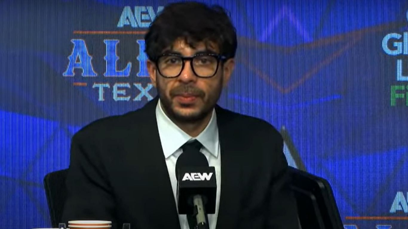 Tony Khan at the All In: Texas Media Scrum [ Image from AEW