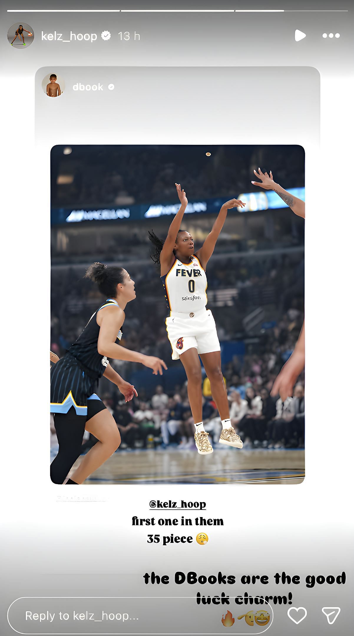 Credits: Instagram (@kelz_hoop)