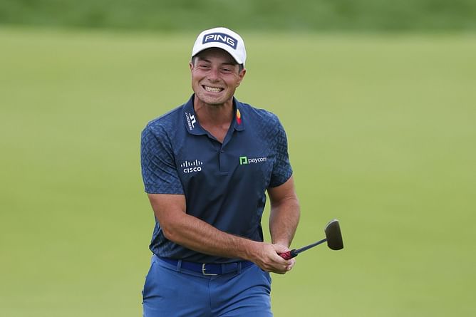 Viktor Hovland flaunts hilarious ‘virginity’ quote tee on Instagram