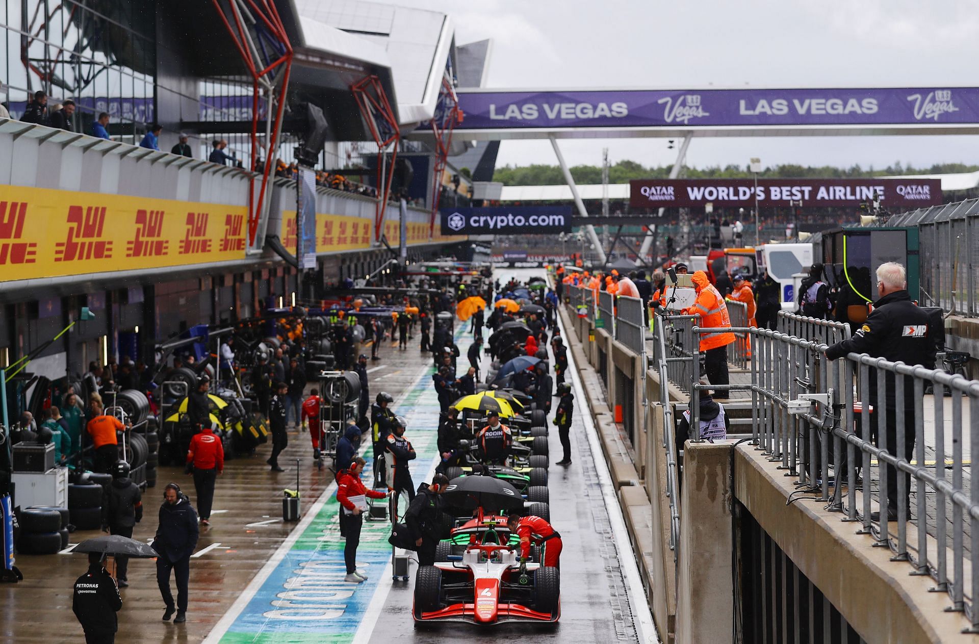 Andrea Kimi Antonelli (PREMA Racing 4) before the 2024 Formula 2 Silverstone Sprint race. Source: Getty