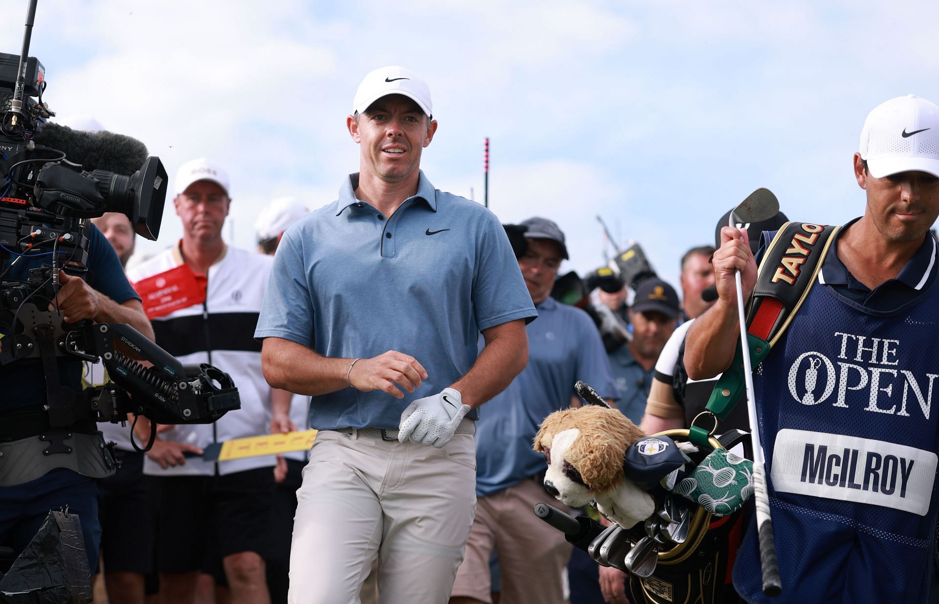 Rory McIlroy spotted attending the Senior Open amid break from professional golf