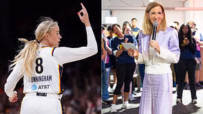 "Just tell Cathy to pay us": Sophie Cunningham doubles down on "Pay us what you owe us" with direct message to WNBA commissioner
