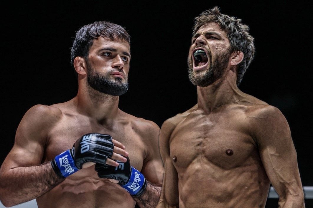 Shamil Gasanov and Garry Tonon. [Images courtesy from ONE Championship]