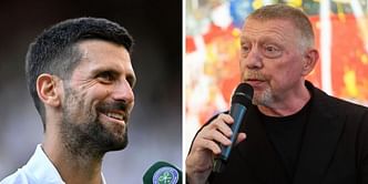 Novak Djokovic's ex-coach Boris Becker wowed by Serb achieving impressive milestone with Wimbledon SF berth