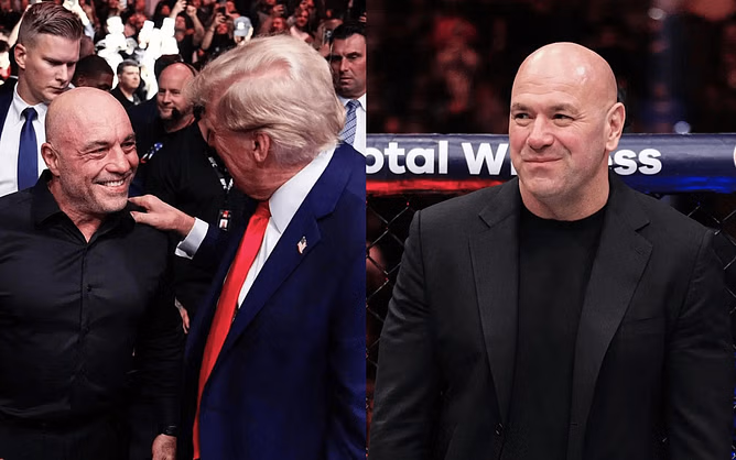 Donald Trump and Joe Rogan join Dana White’s inner circle as UFC White House moment goes viral