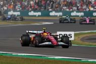 Lewis Hamilton in the #44 Ferrari during the 2025 British Grand Prix - Source: Getty