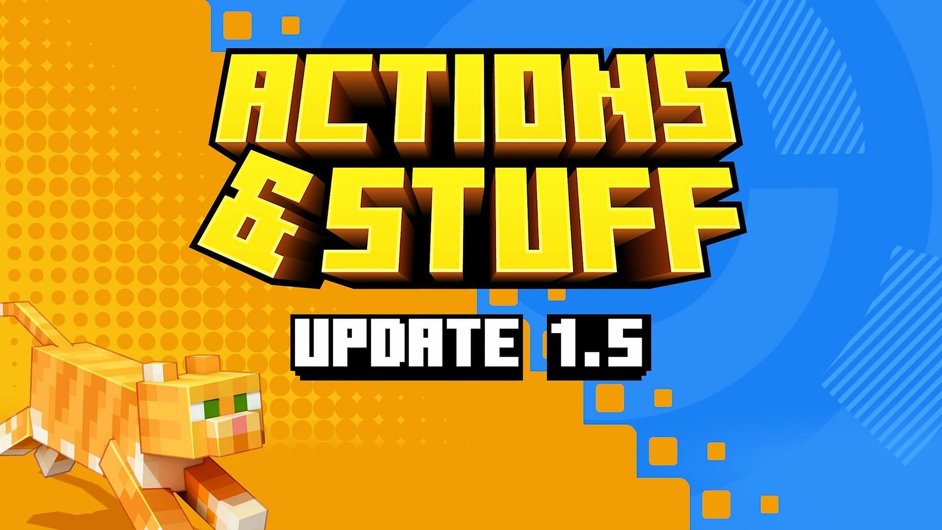 Minecraft Actions &amp; Stuff add-on receives a massive 1.5 update (Image via YouTube/Actions &amp; Stuff)