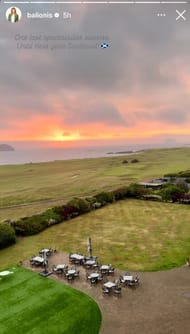 Image via Instagram, Amanda Balionis's Instagram story