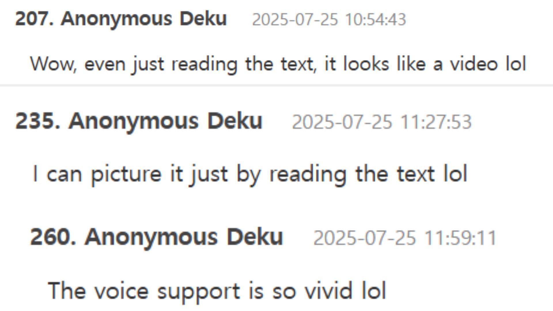 Comments on The Quoo post (Image via thequoo)