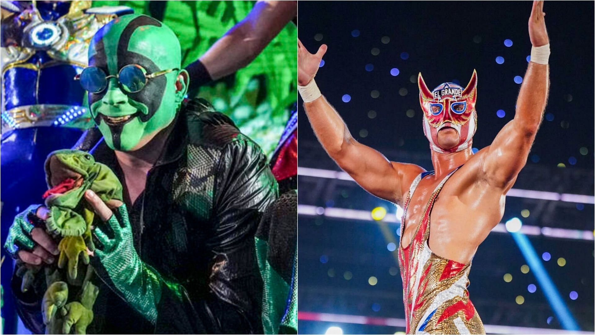 Mr. Iguana and El Grande Americano (Photo credit: WWE.com)