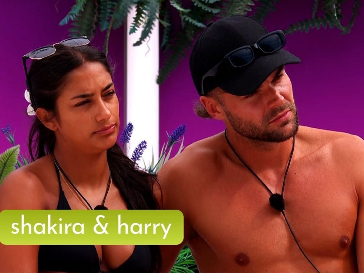 Shakira and Harry from Love Island UK season 12 (Image via Instagram/@loveisland)