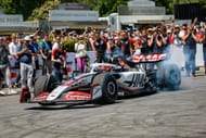 Esteban Ocon of France driving the (31) Haas F1 VF-24 Ferrari during the Goodwood Festival of Speed - Source: Getty